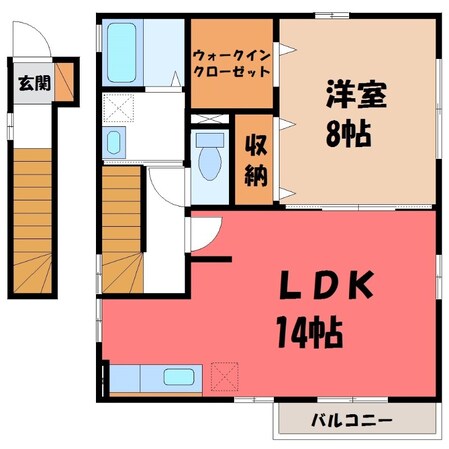 ロイヤルガーデン Ⅲの物件間取画像